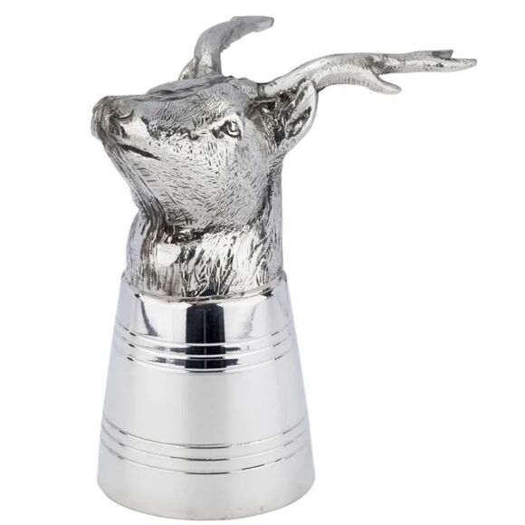 Vintage Pinder Brothers Jagermeister
Stag Head English Pewter Measure Cup - Picture 2 of 5